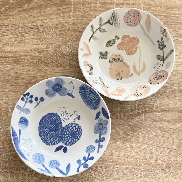 新品未使用 Shinzi Katoh カレーパスタ皿 2枚セット 日本製 深皿