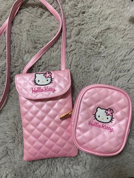サンリオ キティちゃん一番くじ キティちゃん ショルダーバッグ ポーチ