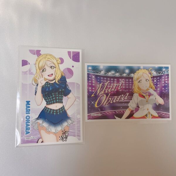ラブライブ サンシャイン 小原鞠莉 Aqours デコステッカー シール ステッカー 貼ってはがせるシール