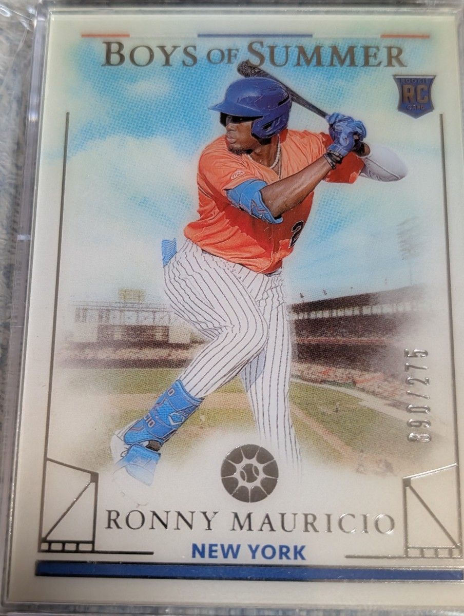 2024 Panini Boys of Summer #63 RONNY MAURICIO RC Rookie 90/275