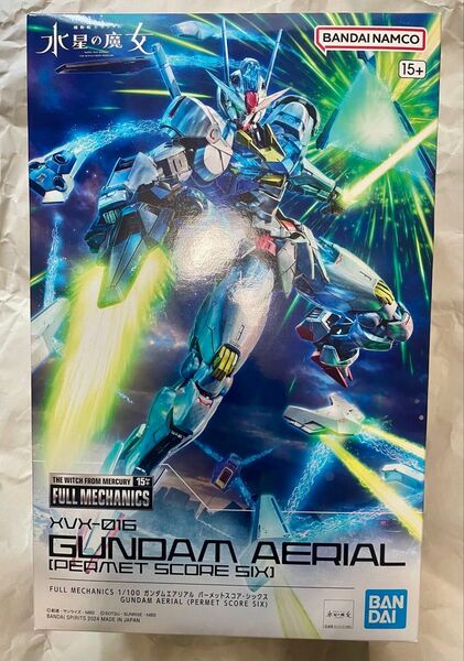 新品未組立 フルメカニクス 1/100 ガンダムエアリアル パーメットスコア 6 シックス