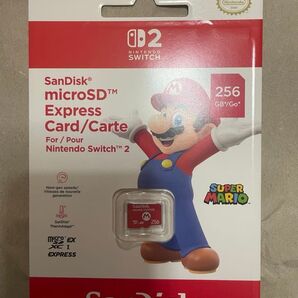 新品未開封 ニンテンドースイッチ2 microSD Express Card 256GB 未開封新品 SanDisk