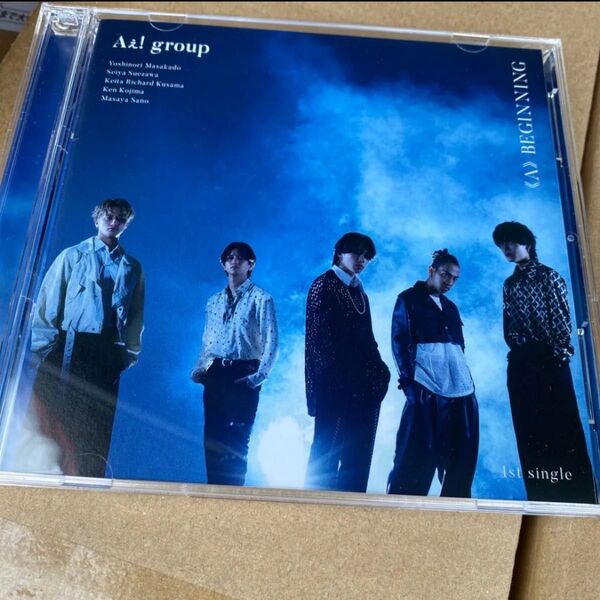 Aぇ!group A beginning 初回限定盤B LIVE DVD 付き!