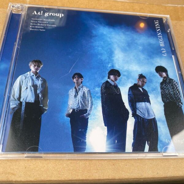 Aぇ!Group A BEGINNING 初回限定盤B LIVE DVD付き
