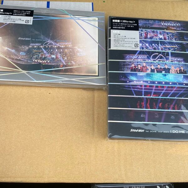 Snow Man 1st DOME tour 2023 i DO ME〈初回盤・通常盤 セット Blu-ray ブルーレイ