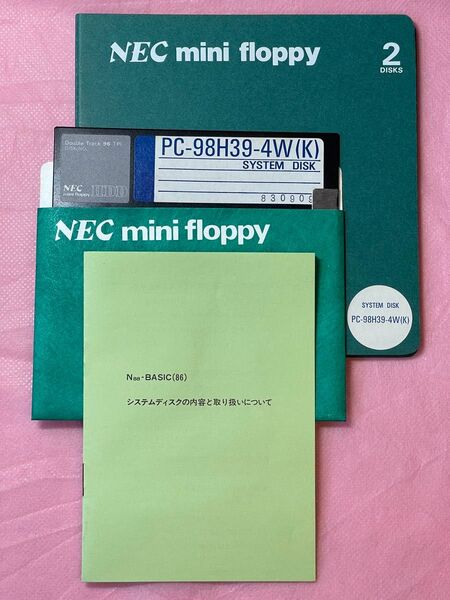 PC-9800シリーズMS-マウス用ソフトウェアドライバPS98-213-H4W NEC