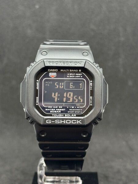 CASIO G-SHOCK GW-M5610-1BJF 稼働美品 電波ソーラー 反転液晶 GW-5000 デジタル