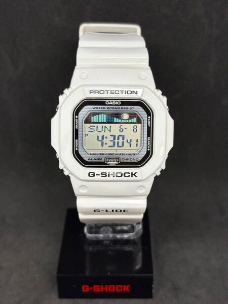 G-SHOCK GLX-5600-7JF稼働美品G-LIDE タイトグラフ 検GW-M5610 DW-5600 黄ばみなし