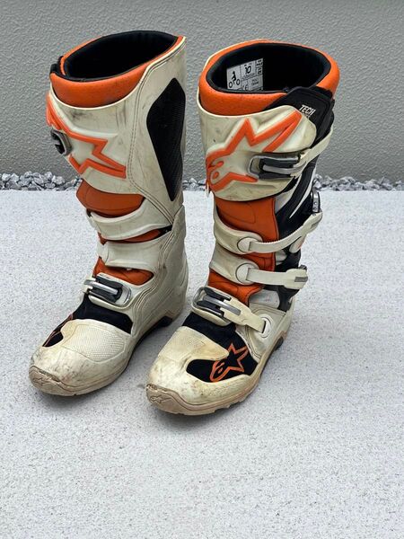 alpinestars アルパインスターズ TECH7 US10 29 オフロード ブーツ KTM検ガエルネ SIDI