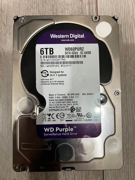 Western Digital WD Purple 6TB HDD
