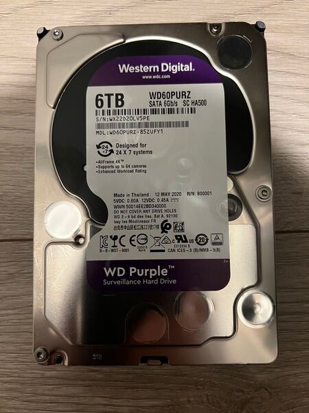 Western Digital WD Purple 6TB HDD