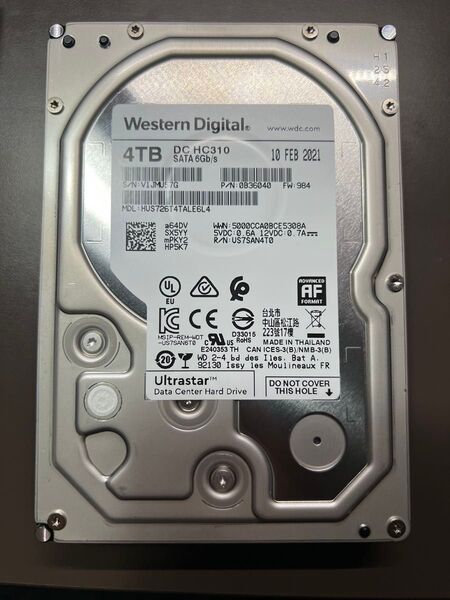 WESTERN DIGITAL HUS726T4TALE6L4 4TB HDD
