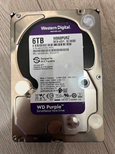 Western Digital WD Purple 6TB HDD