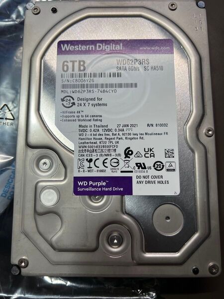Western Digital WD Purple 6TB HDD