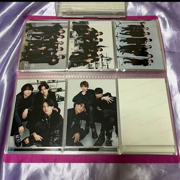 SixTONES 慣声の法則 フォトセット