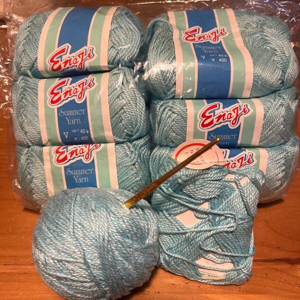 Enaji Summer Yarn 40g 6玉セット+おまけ毛糸