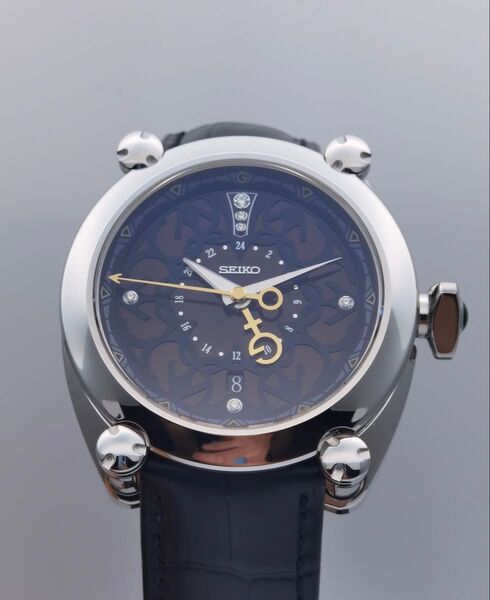 セイコー SEIKO ガランテ SBLM009 8L36-00C0 6Pダイヤ 100本限定 デイト GMT SS メンズ 自動巻