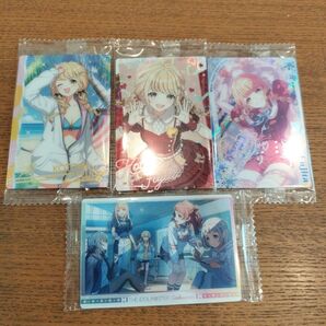 学園アイドルマスター 学マス ウエハース2 カード 藤田ことね 4枚セット