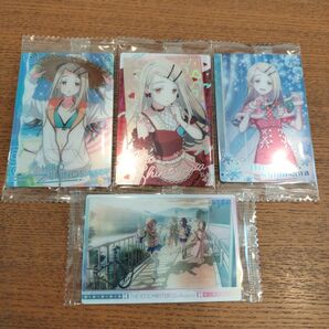 学園アイドルマスター 学マス ウエハース2 カード 篠澤広 4枚セット