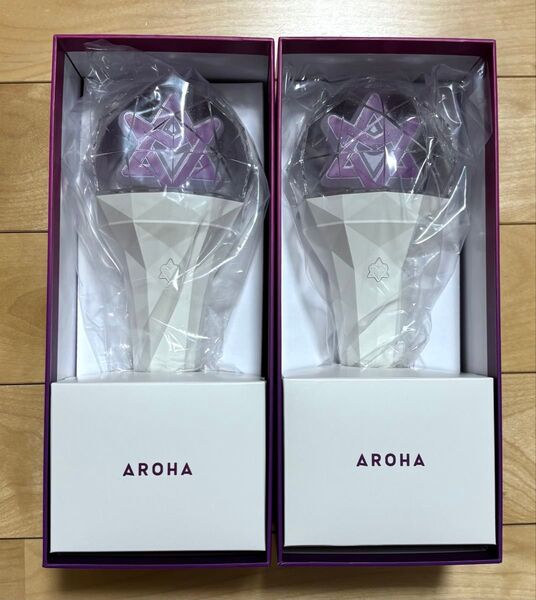 ASTRO OFFICIAL LIGHT STICK ×2 未使用点灯確認のみ ペンライト