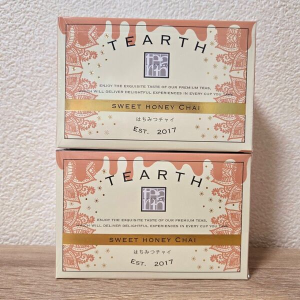 TEARTH はちみつチャイ ティーアース 25P 2箱 はちみつ 紅茶