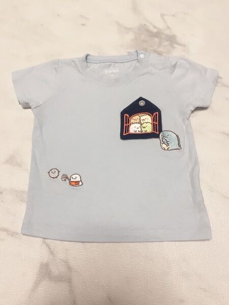 Tシャツ 半袖Tシャツ 半袖 graniph グラニフ すみっコぐらし すみっコ