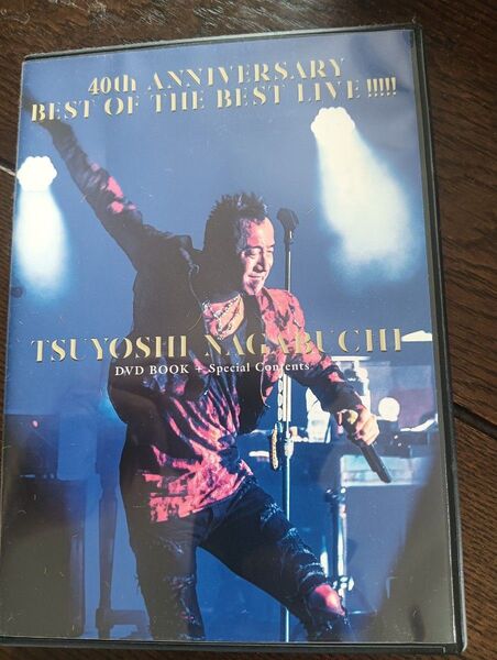 長渕剛 40th ANNIVERSARY BEST OF THE BEST LIVE !!!!! DVD
