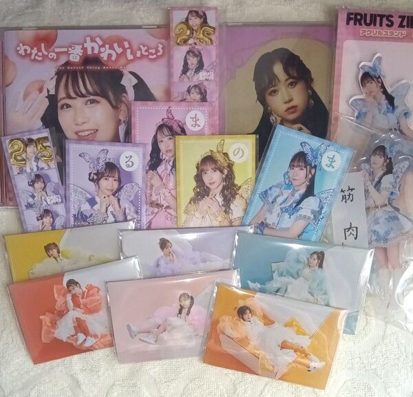 FRUITS ZIPPER かるた カード ABC-MART購入特典ノベルティ6枚 アクリルスタンド2種類 CD2枚