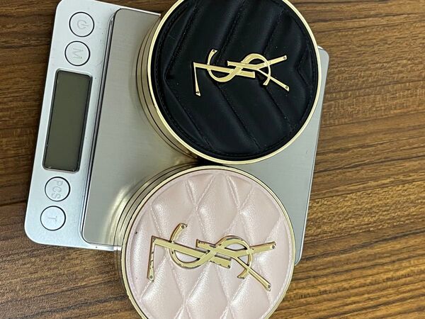 残量少?不明Yves Saint Laurent アンクル ド ポー ルクッションN 2個セット