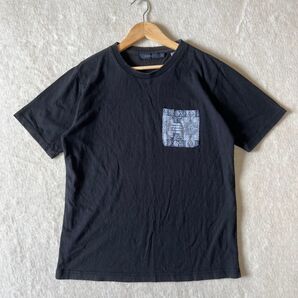 RAGEBLUE USAコットン カラポケTシャツ Tシャツ S ポケットTシャツ ブラック