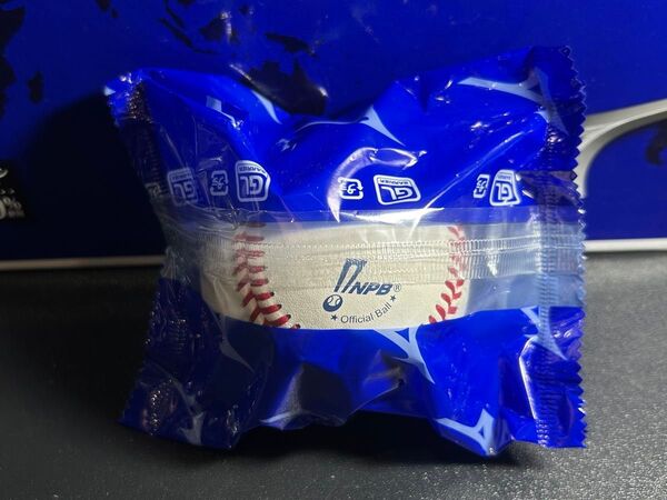NPB 12球団 統一 試合球 未開封 1個 プロ野球 公式 ボール 青袋