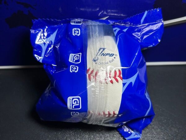 NPB 12球団 統一 試合球 未開封 1個 プロ野球 公式 ボール 青袋