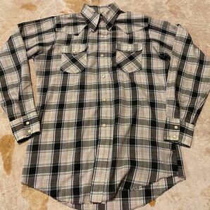 希少サイズ 18 VINTAGE DEE CEE BRAND Western Shirt アメリカ製 ウェスタンシャツ USED
