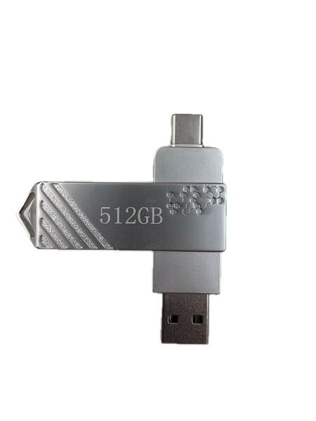 512GB USBメモリ Type-C & A USB スマホ コンピュータ