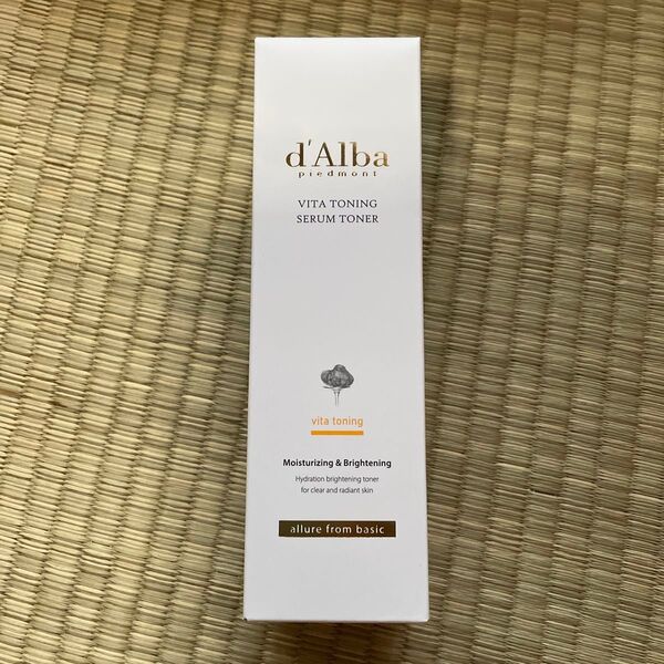 d'Alba ダルバ ビタトーニングセラムトナー ヴィーガン コスメ