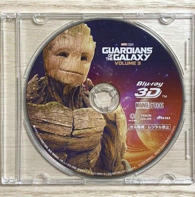 未使用 ガーディアンズ・オブ・ギャラクシー:VOLUME 3 3Dブルーレイのみ