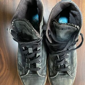 DIESEL デニム ハイカットスニーカー