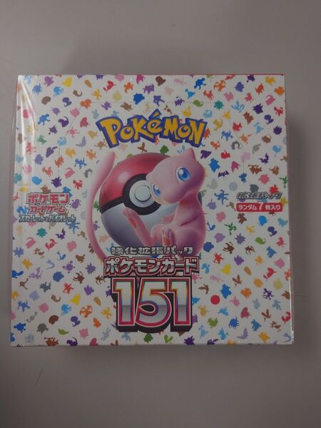 ポケモンカード151 1BOX 新品未開封 シュリンク付