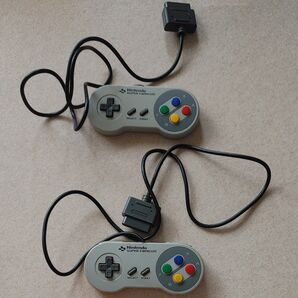 ジャンク スーパーファミコン コントローラー 2個 SFC スーファミ 任天堂 Nintendo