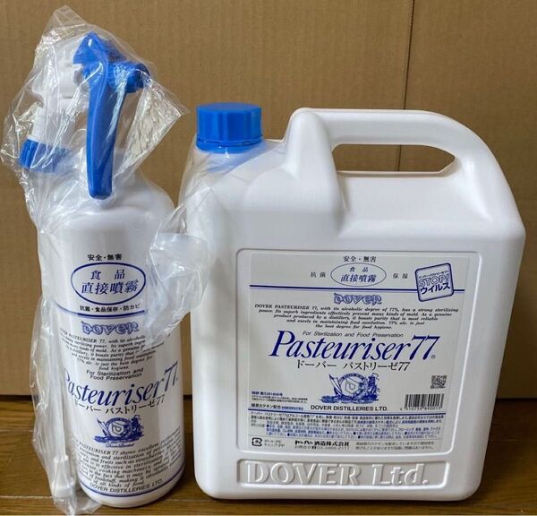 ドーバー パストリーゼ 5L 1L 新品 消毒液 除菌 5リットル 1リットル 合計6リットル