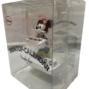 ディズニー ミニー デスクトップカレンダー 白基調 新品 ミニーマウス 置き型カレンダー