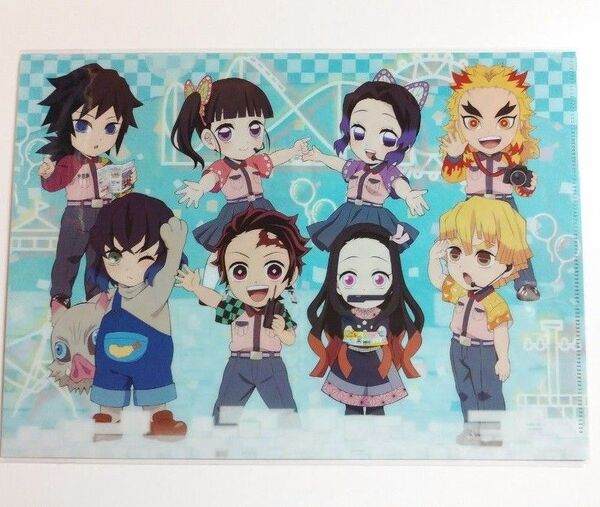 鬼滅の刃 東京ドームシティ アトラクションズ クリアファイル2枚セット