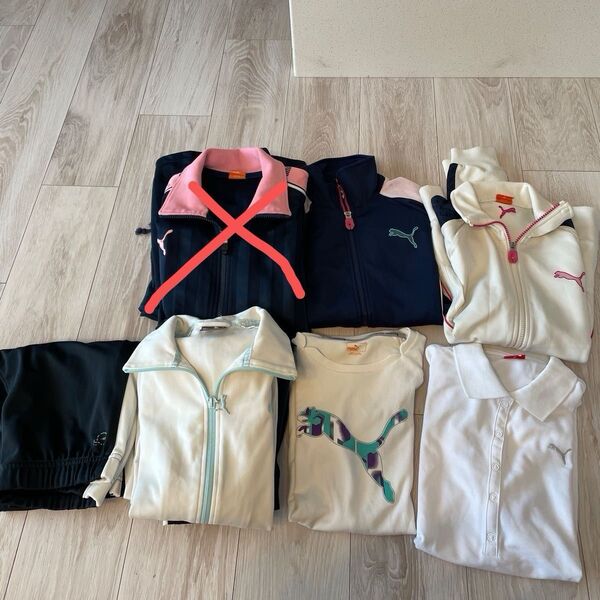 PUMA プーマ ジャージ上下 上のみ・下のみ Tシャツ ポロシャツ まとめ売り ジャージ プーマ