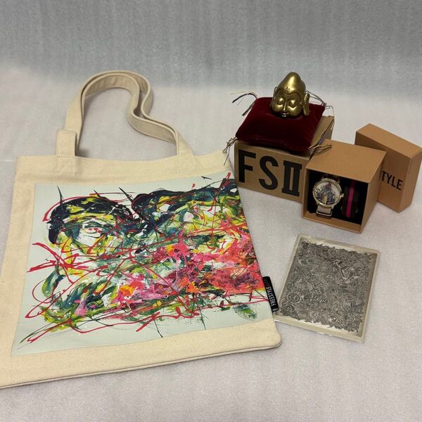 嵐 大野智 freestyleⅡ 2020 個展 グッズ 腕時計 トートバッグ 他