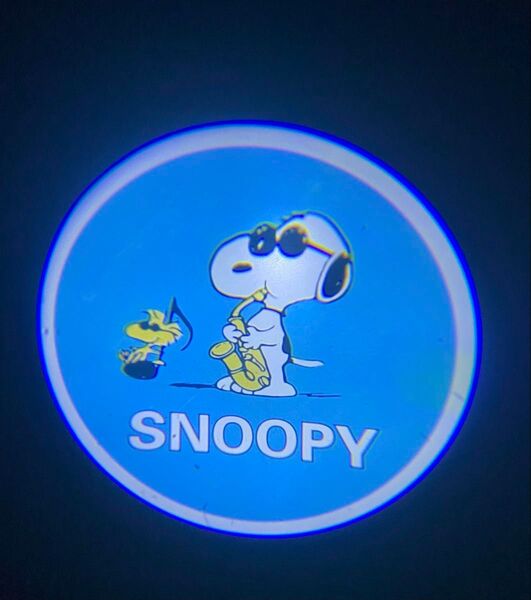 最新ウェルカムドア カーテシ LED カーテシランプ カーテシー ウェルカム ドア ライト ランプ スヌーピー SNOOPY
