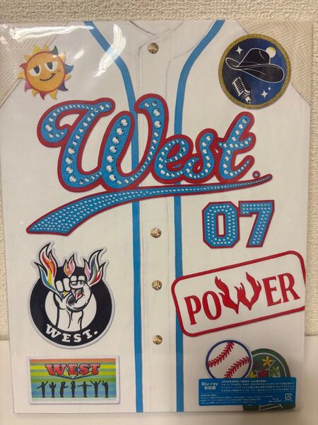 ジャニーズWEST LIVE TOUR 2023 POWER 初回盤Blu-ray