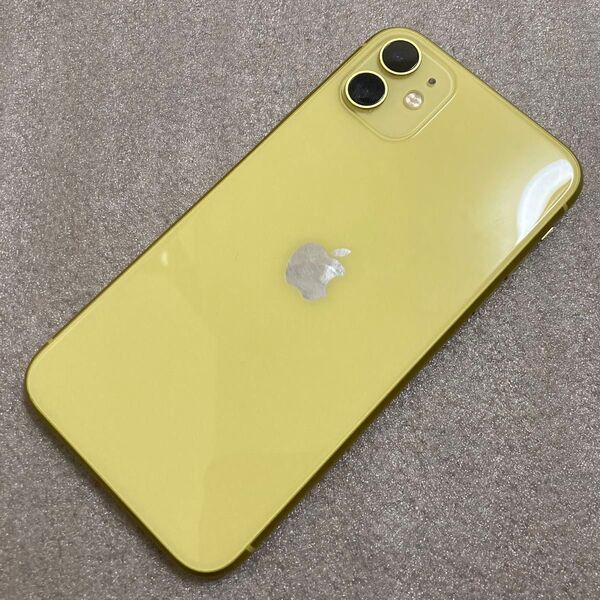 Apple iPhone11 128GB イエロー SIMロック解除済