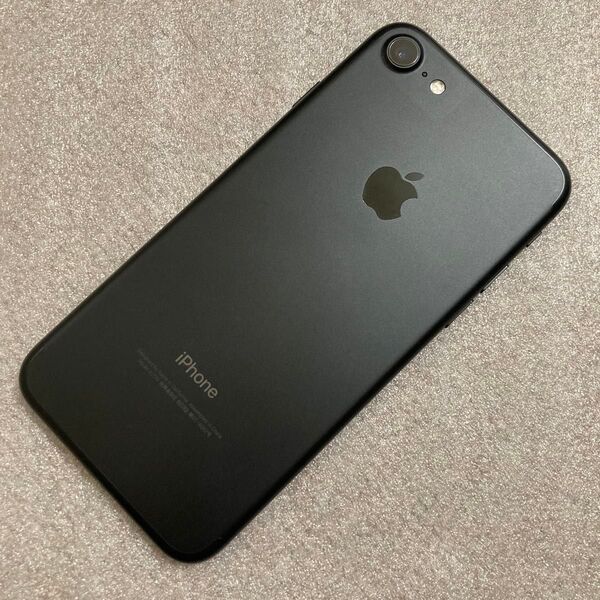 Apple iPhone7 ブラック 256GB SIMロック解除済