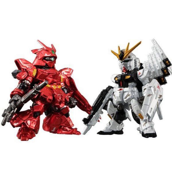 FW GUNDAM CONVERGE:CORE νガンダム&サザビー (メタリックver.) 機動戦士ガンダム 逆襲のシャア