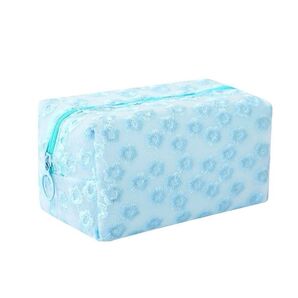 韓国風水色 花柄 EVA刺繍 ポーチ 化粧ポーチ 小物入れ